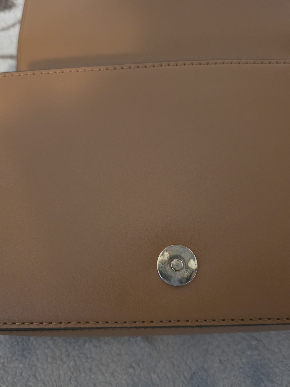 Michael Kors Brown/Black Logo Crossbody Bag with Stud Detail - Picture 5 of 6